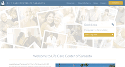 Desktop Screenshot of lifecarecenterofsarasota.com